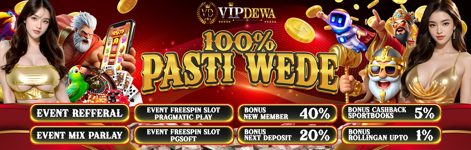 VIPDEWA BONUS LANGSUNG TANPA DIUNDI